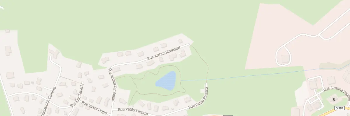 Plan du 17 Rue Arthur Rimbaud à Baudemont