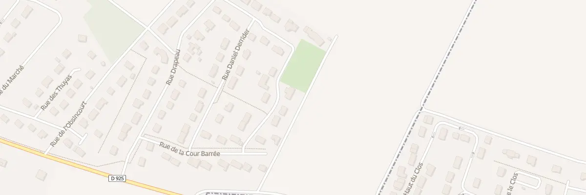 Plan du 15 Rue de la Tene au Châtelet-sur-Retourne