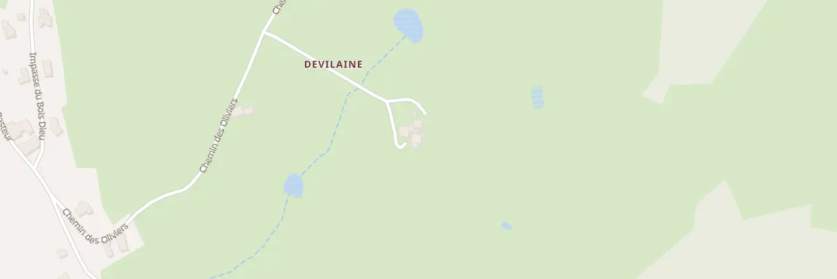 Plan du 410 Che des Oliviers à Saint-Victor-sur-Rhins