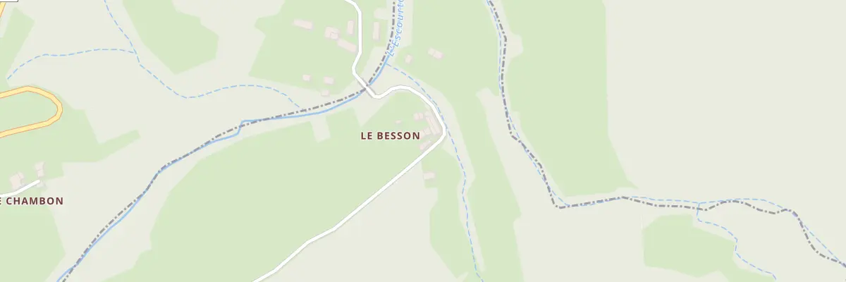 Plan du 5003 Besson à Saint-Andéol-de-Fourchades