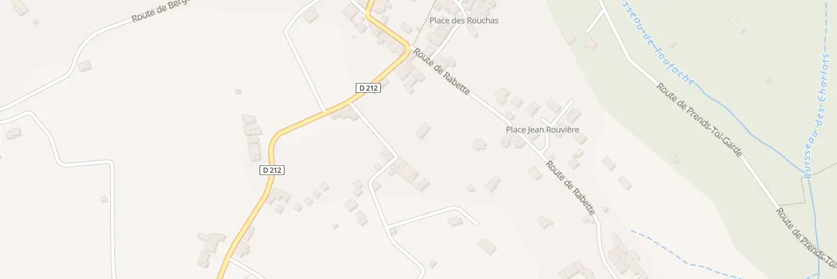 Plan du 85 Rte du Plantier à Laurac-en-Vivarais