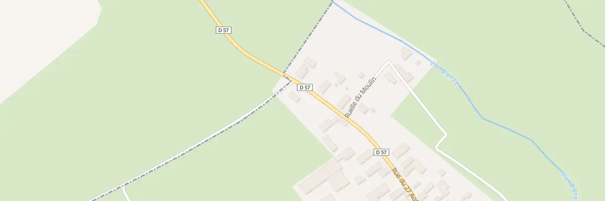 Plan du 9001 Rue du 27 Août 1944 à Montreuil-sur-Barse