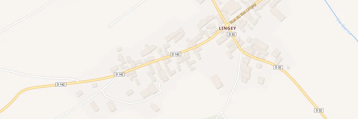 Plan du 5 Rte de Pargues à Avirey-Lingey