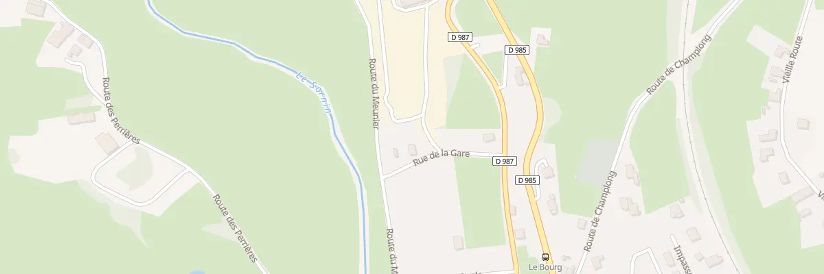 Plan du 5141 Rue de la Gare à La Chapelle-sous-Dun