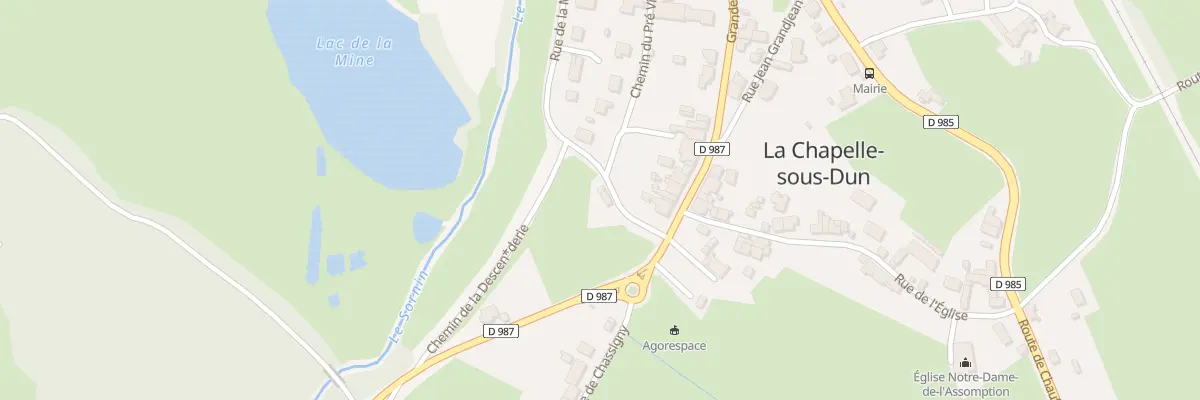 Plan du 5138 La Charbonniere à La Chapelle-sous-Dun