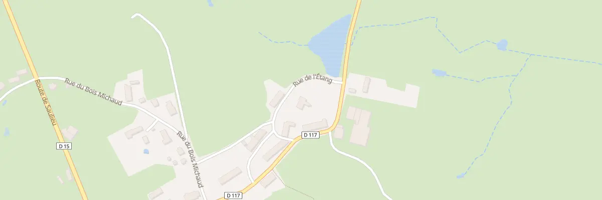 Plan du 5004 Le Meix à Brazey-en-Morvan
