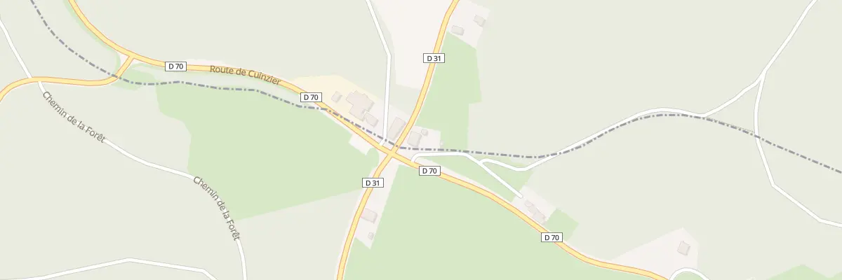 Plan du 1741 Rte de la Croix Couverte à Sevelinges