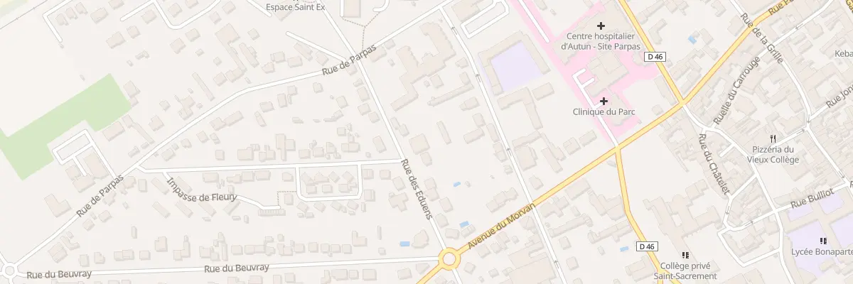 Plan du 35 Rue des Éduens à Autun