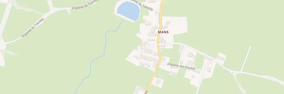 Plan du 107 Rte de la Croix à Dyo