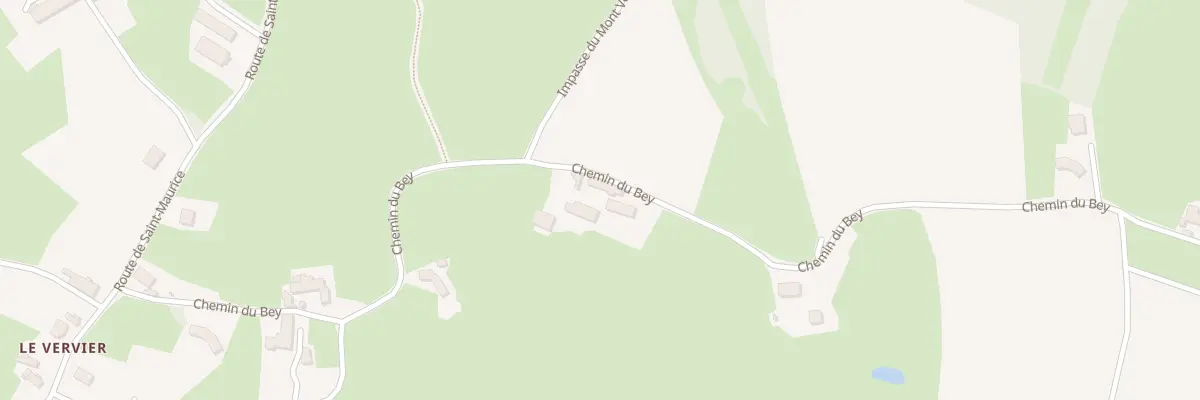 Plan du 871 Che du Bey à Chassigny-sous-Dun