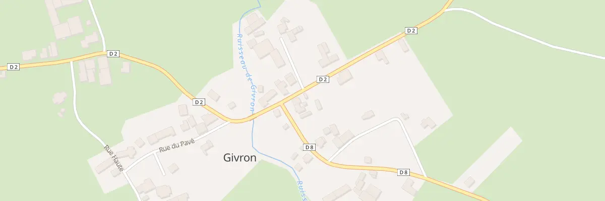 Plan du 8 Rue Principale à Givron