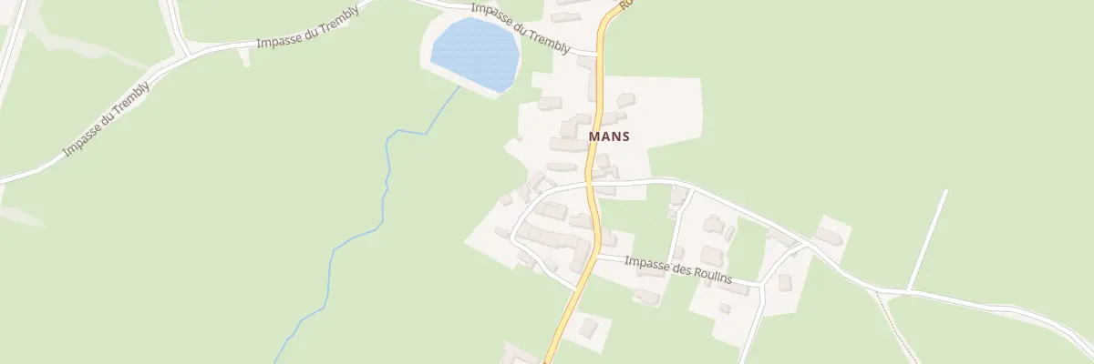 Plan du 121 Rte de la Croix à Dyo