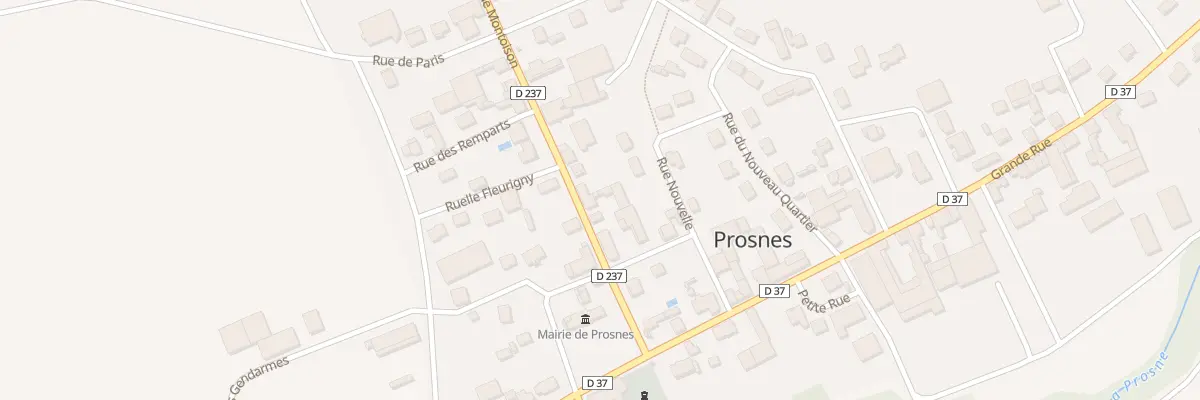 Plan du 5 Rue Montoison à Prosnes