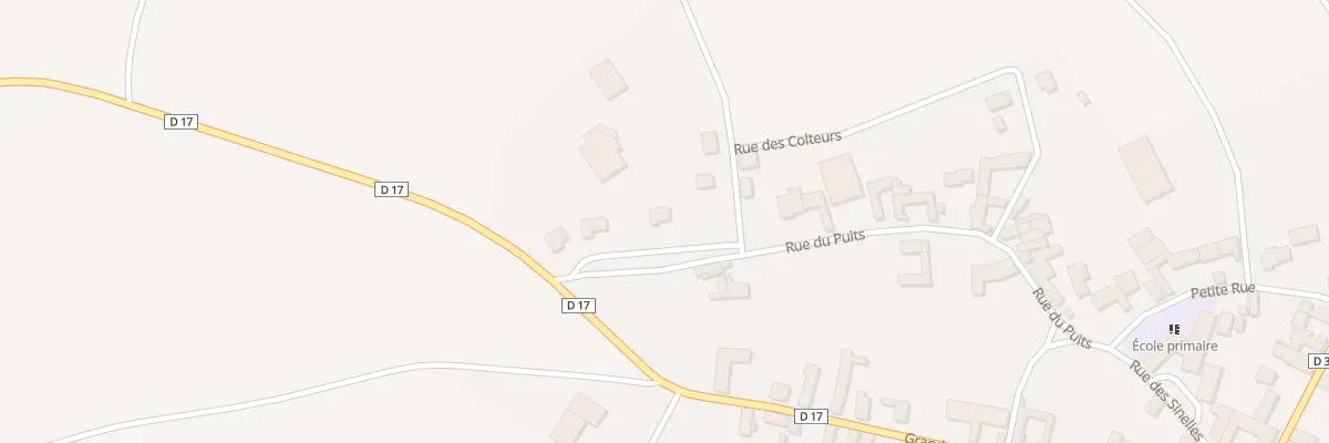 Plan du 2 Rue de la Vigne aux Saints à Bagneux-la-Fosse