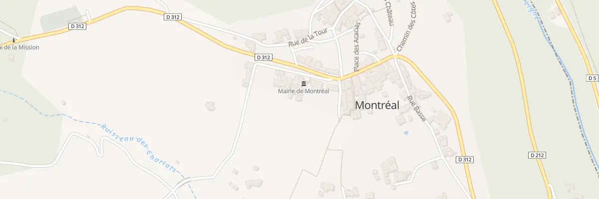 Plan du 18 Imp de la Mairie à Montréal