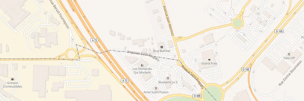 Plan du 6 Imp St Exupery à Andrézieux-Bouthéon
