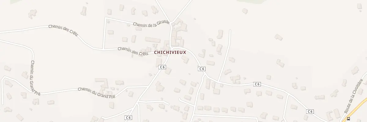 Plan du 32B Che de Chichivieux à Saint-Étienne