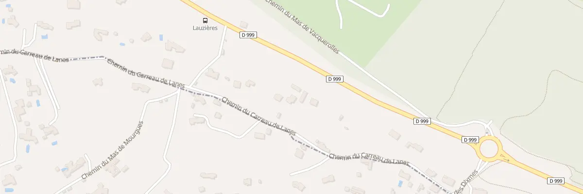 Plan du 4288 Che du Carreau de Lanes à Nîmes