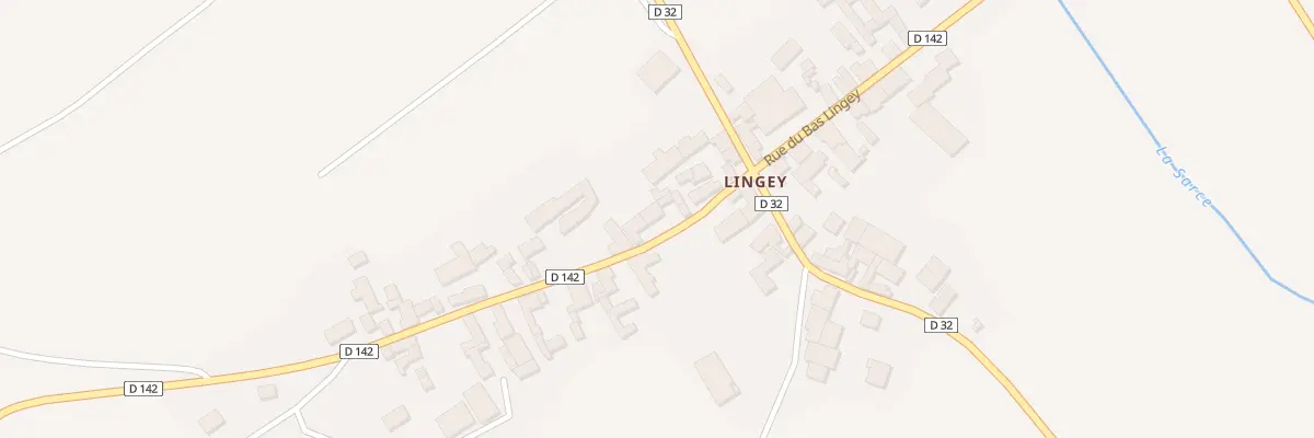 Plan du 10 Rte de Pargues à Avirey-Lingey