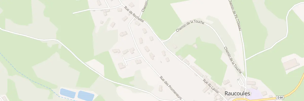 Plan du 22 Rue des Promeneurs à Raucoules