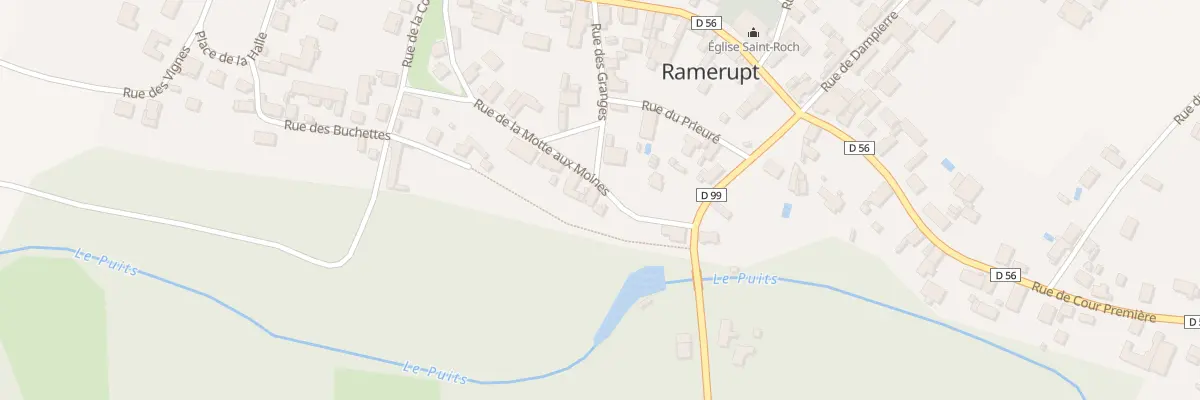 Plan du 6 Pl des Granges à Ramerupt
