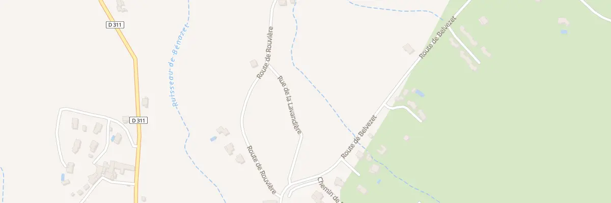 Plan du 87 Rue de la Lavandiere à Grospierres