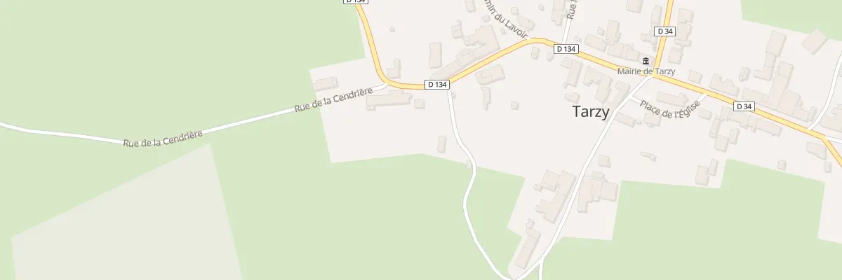 Plan du 5001 Le Village à Tarzy