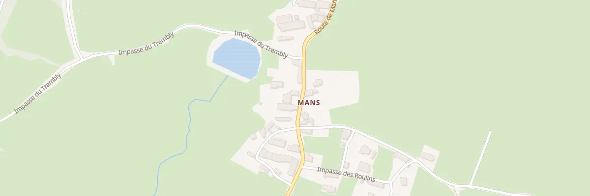 Plan du 1405 Rte de Mans à Dyo