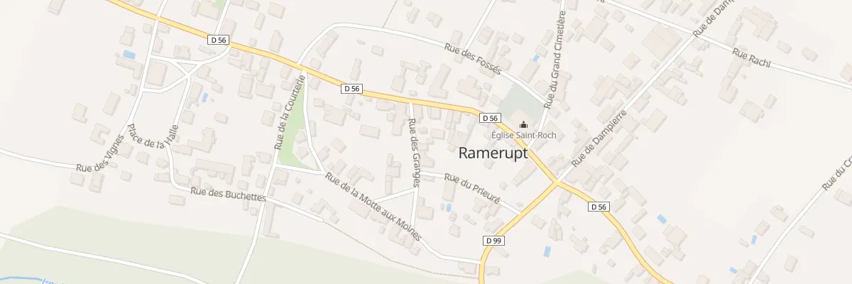 Plan du 1 Rue des Granges à Ramerupt