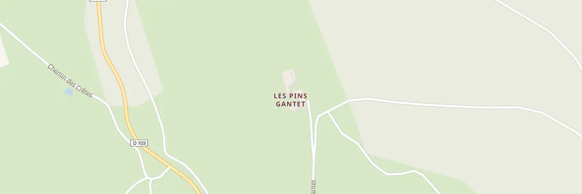 Plan du 5133 Les Pins Gantet à Sainte-Colombe-sur-Gand