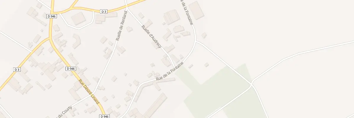 Plan du 12 Rle d’Audrecy à Écly