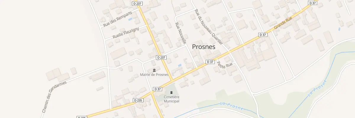 Plan du 3 Rue de la Bascule à Prosnes