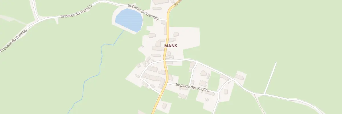 Plan du 1350 Rte de Mans à Dyo