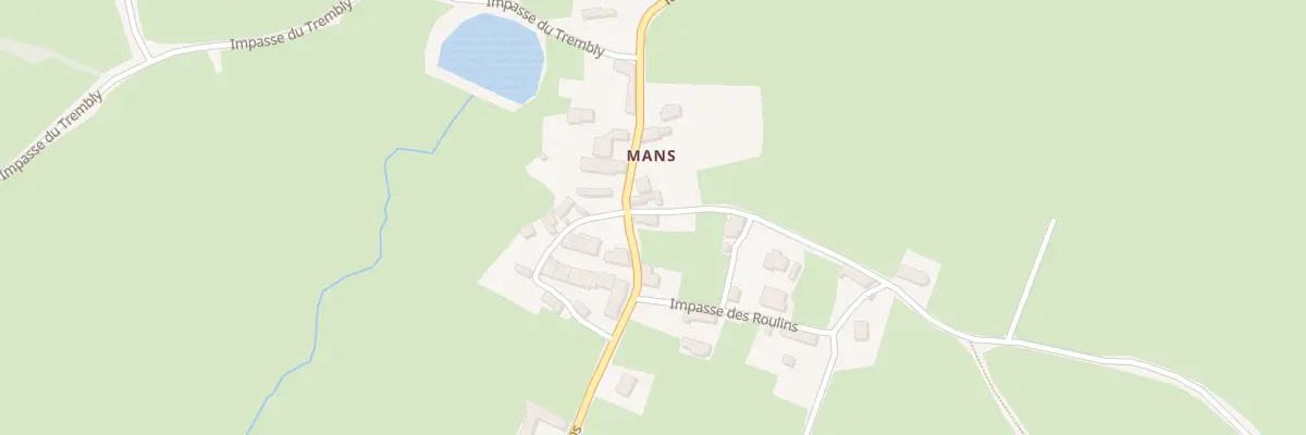 Plan du 1334 Rte de Mans à Dyo