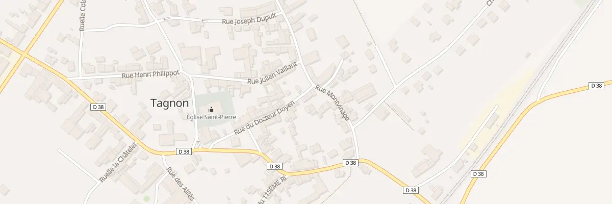 Plan du 17 Rue du Doc Doyen à Tagnon