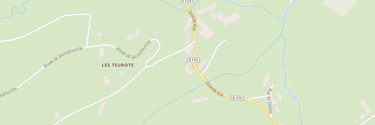 Plan du 10 Grande Rue à Villargoix