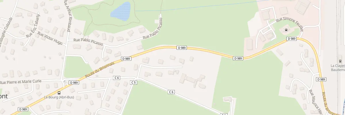 Plan du 8 Imp des Papillons à Baudemont