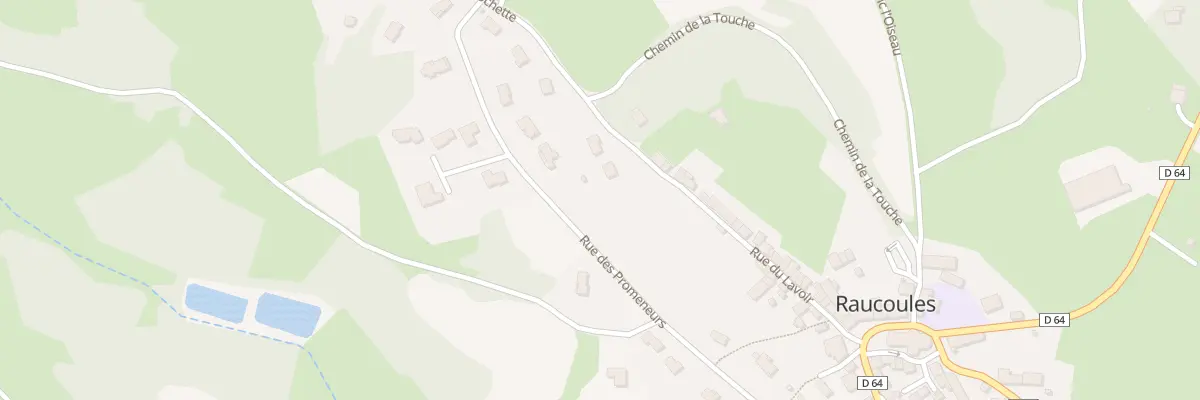 Plan du 17 Rue du Lavoir à Raucoules