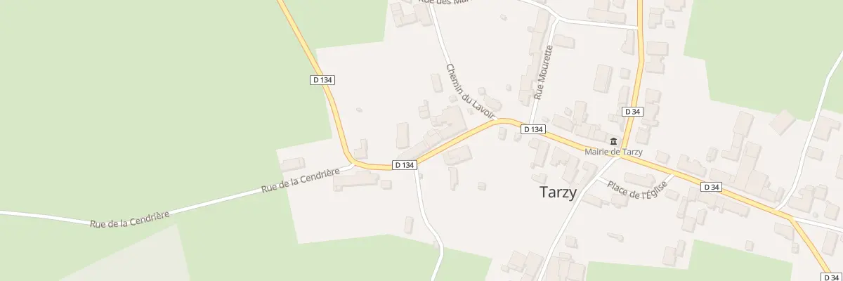 Plan du 5025 Le Village à Tarzy