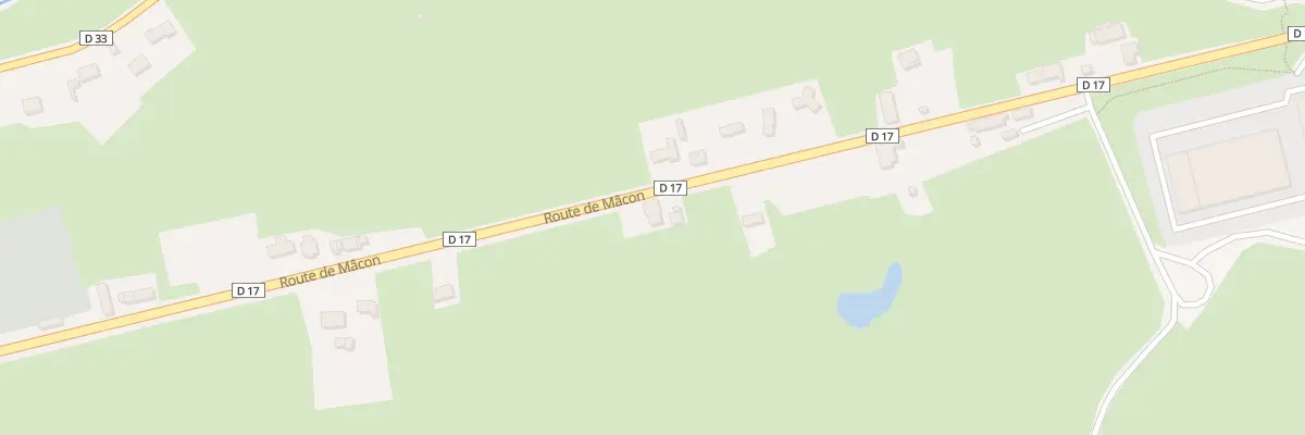 Plan du 38 Rte de Mâcon à Charolles
