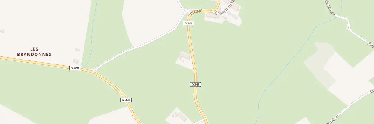Plan du 329 Rte Rd 348 à Chassigny-sous-Dun