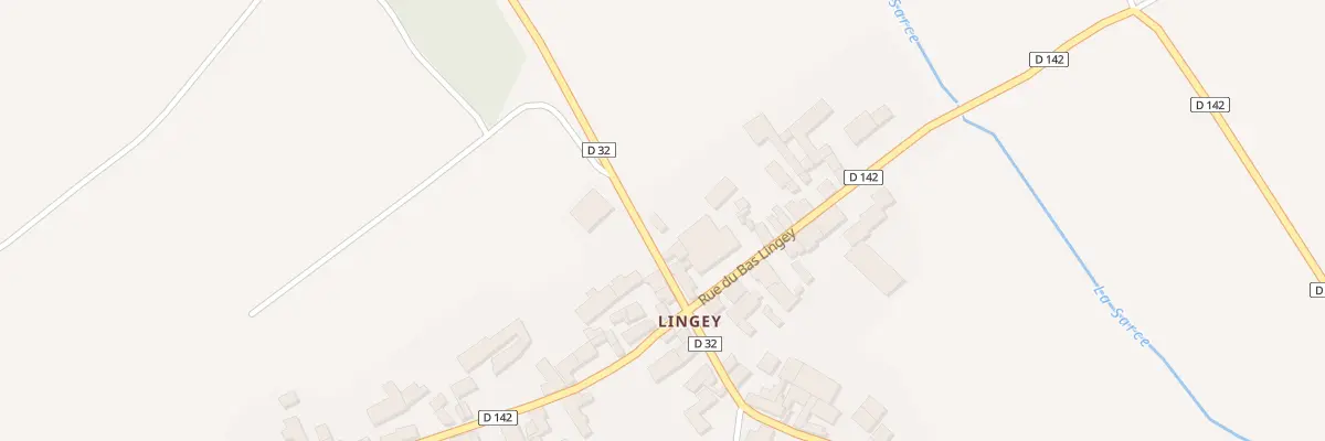 Plan du 2 Rue Sainte Genevieve à Avirey-Lingey