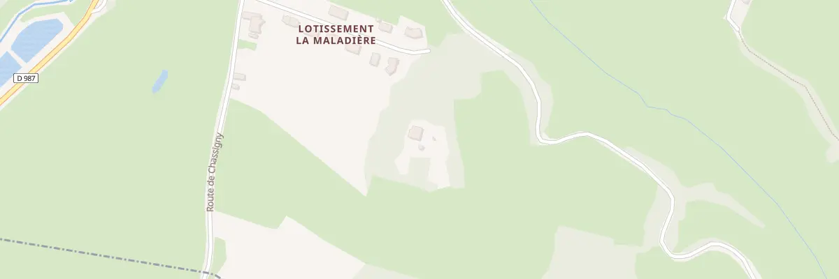 Plan du 210 Imp de la Maladière à La Chapelle-sous-Dun