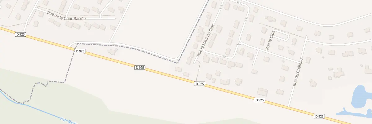Plan du 26 Rue le Haut du Clos à Neuflize