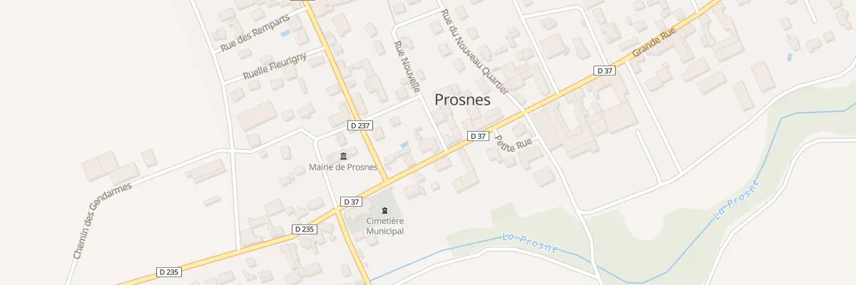 Plan du 6 Gr Grande Rue à Prosnes