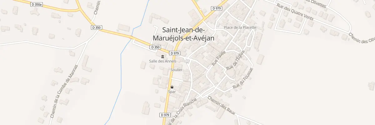 Plan du 12 Rue des Bourgades à Saint-Jean-de-Maruéjols-et-Avéjan