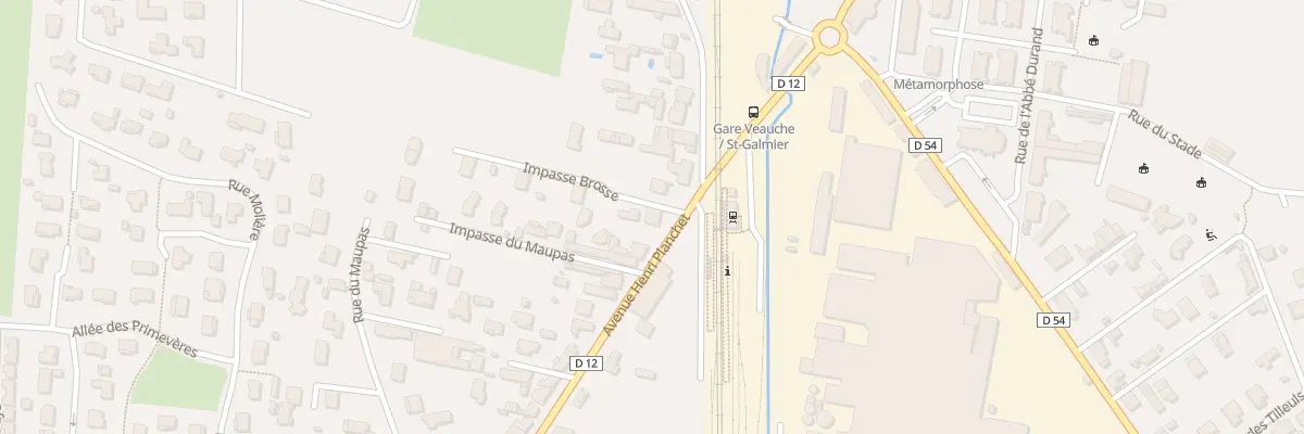 Plan du 51 Av Henri Planchet à Veauche
