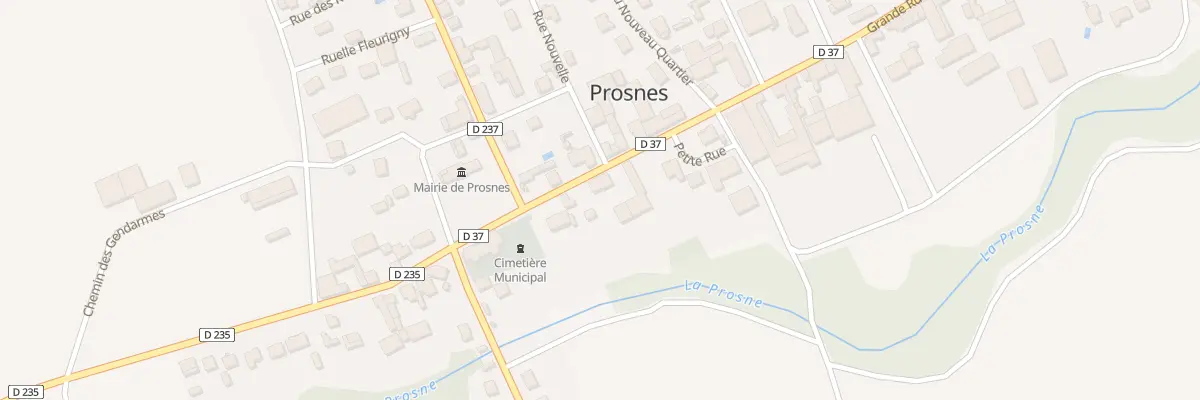 Plan du 7 Gr Grande Rue à Prosnes