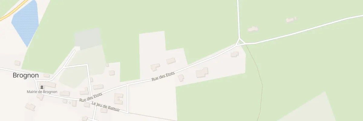 Plan du 5081 Les Tourtelots à Brognon