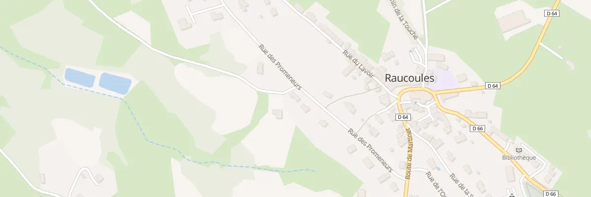 Plan du 13 Rue des Promeneurs à Raucoules